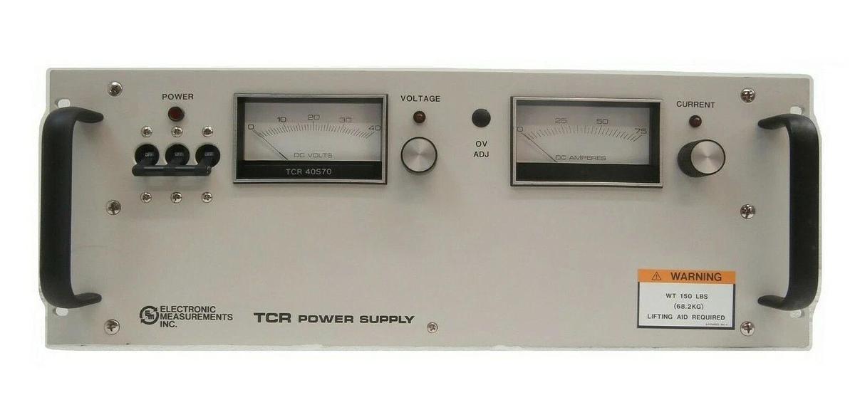 Used Lamda EMI 00470274 TCR Power Supply 40S70-2-0503 Working Surplus