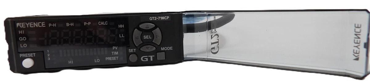 Keyence GT2 Series Laser Sensor and Amplifier GT2-H12 GT2-71MCP Set of 2 New