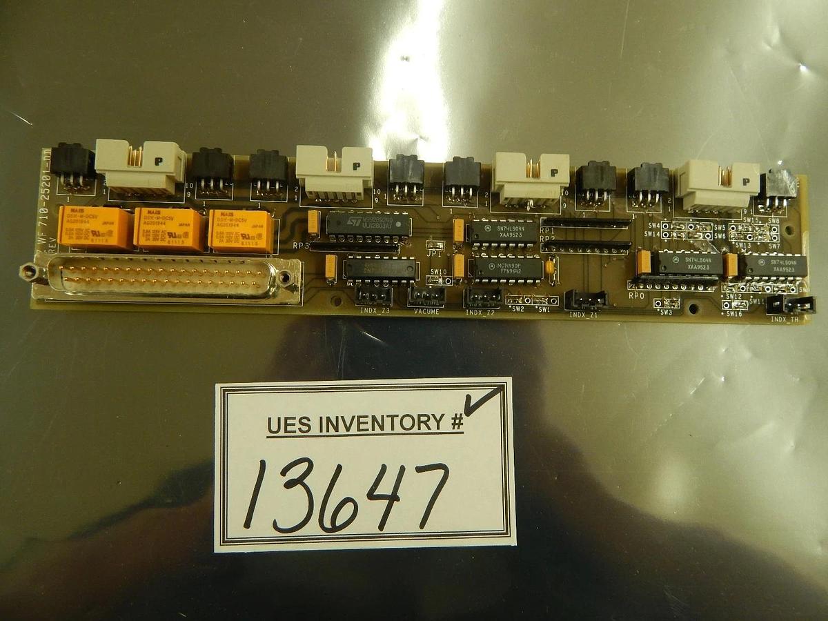 Used Orbot Instruments 710-25201-DD THETA-Z WF PCB Board AMAT WF 720 Used Working