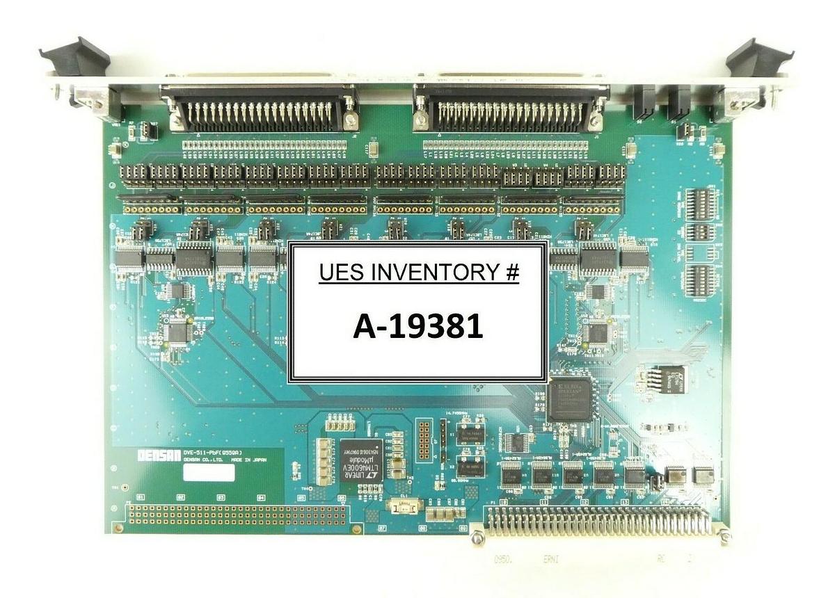 Used Densan DVE-511 8-Channel VME Slave PCB Card DPM-506A Rudolph F30 Working Surplus