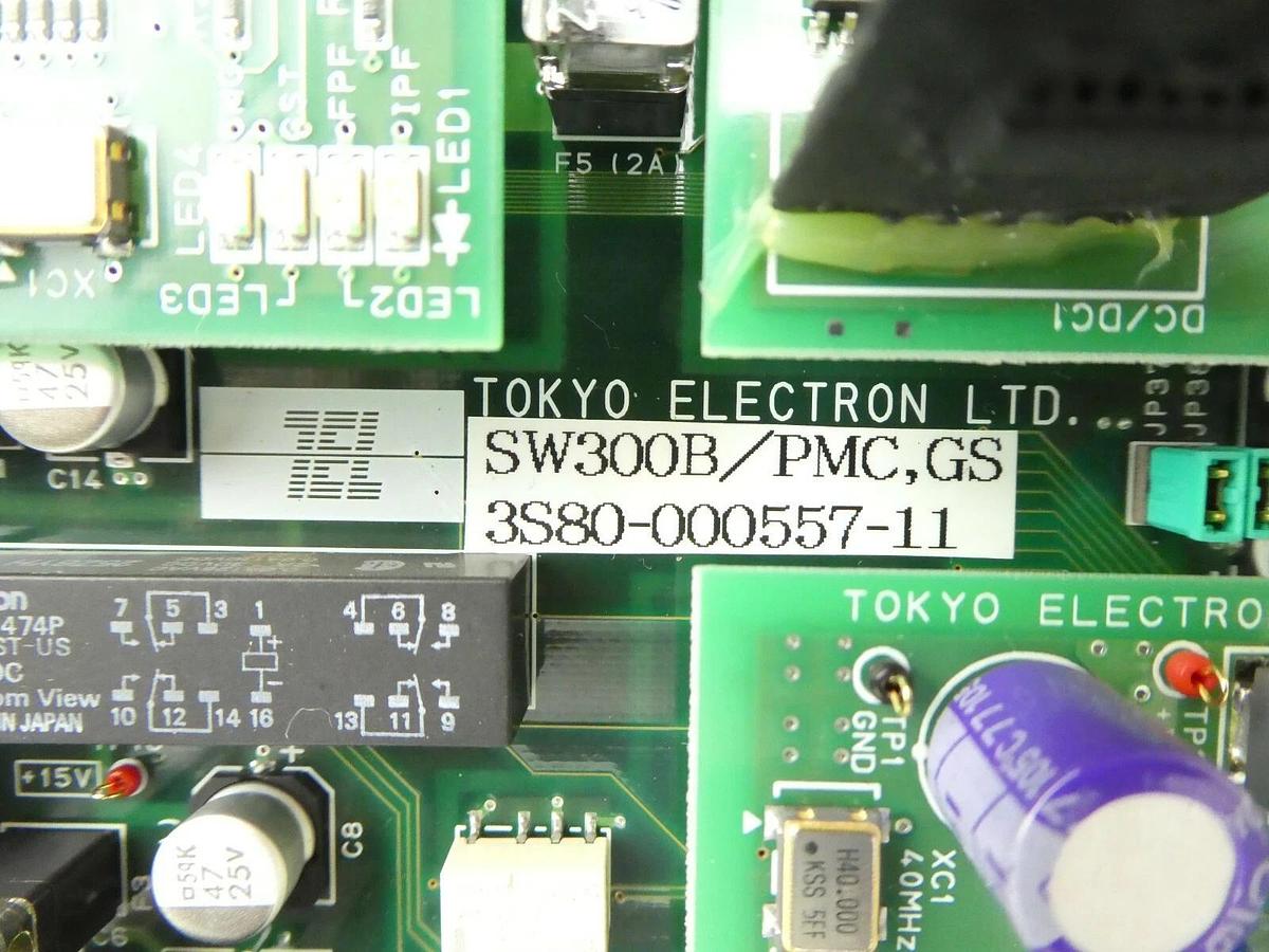 Used TEL Tokyo Electron 3S80-000557-11 PMC GS PCB SW300B AIO2 MIO PTC Trias Working