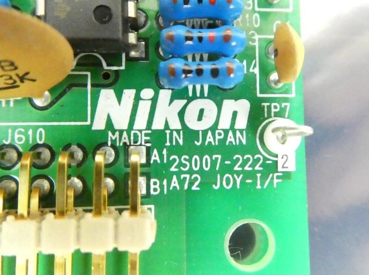 Used Nikon 2S007-222-2 Interface PCB JOY-I/F 300mm NRM-3100 Working Surplus