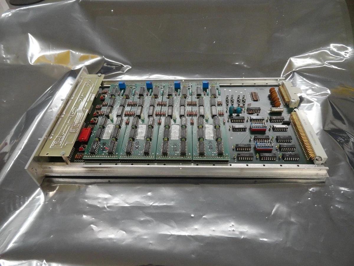Used Balzers BG 525 473 T 4-Channel Heater DA 101 PCB Card BG 525 424 T Used Working