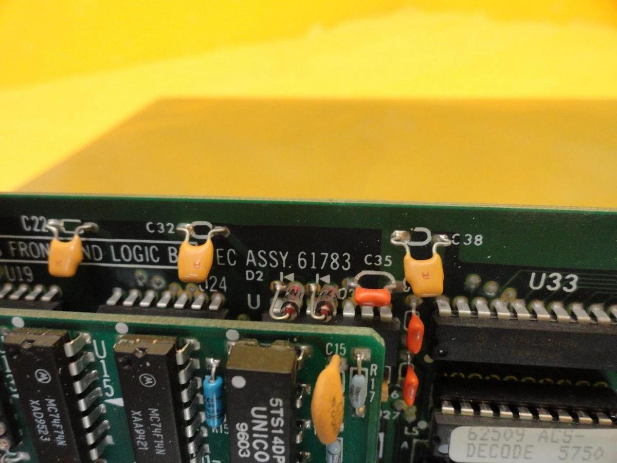 Used Anorad C27363 Dual Axis Front End Logic PCB Card B27843 AMAT Orbot WF 720 Used