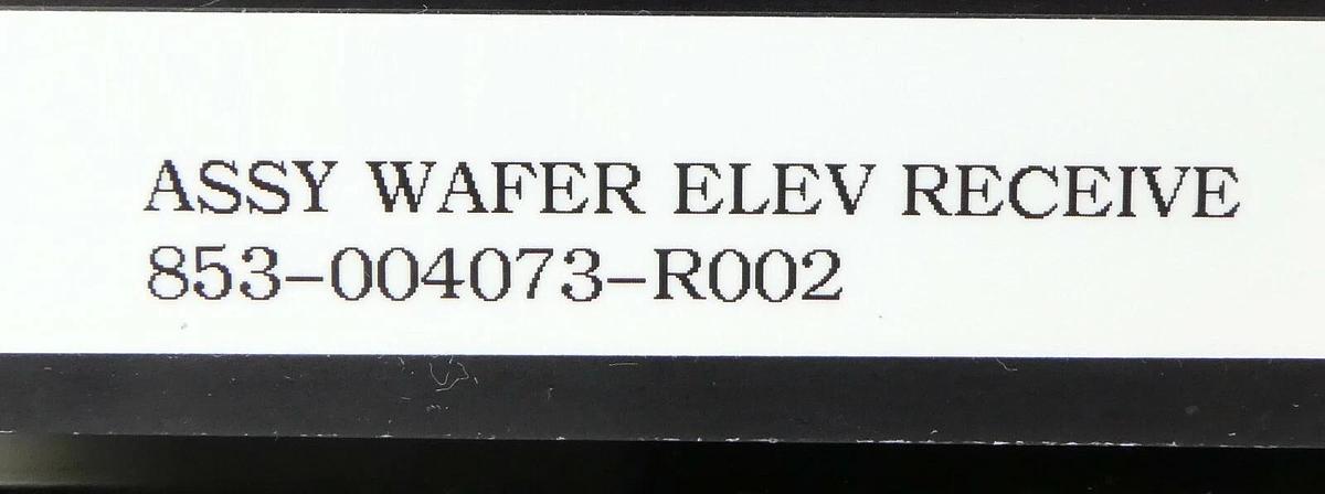 Used Lam Research 853-004073-002 Wafer Elevator RECEIVE Indexer 685-004074-001 Spare