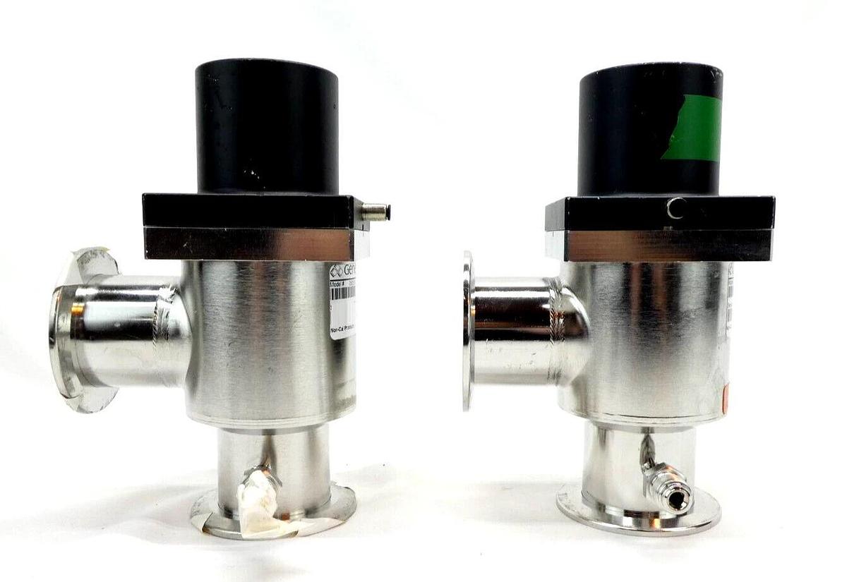 Used Nor-Cal 050531-21 Pneumatic Angle Valve Genesis Reseller Lot of 2 Working Spare