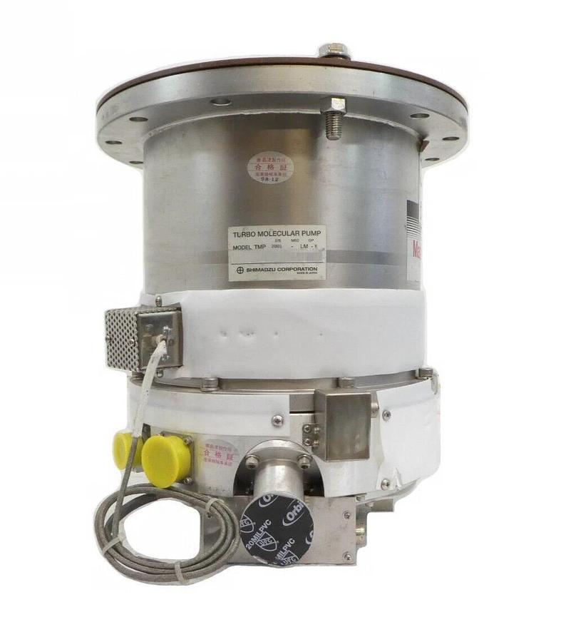 Used Shimadzu TMP 2001-LME Turbomolecular Pump Magnetic Bearing Turbo Tested Working