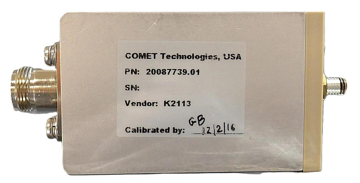 Used Comet 20087739.01 RF Match Phase/MAG Module 5000W @ 13.56MHz Working Surplus