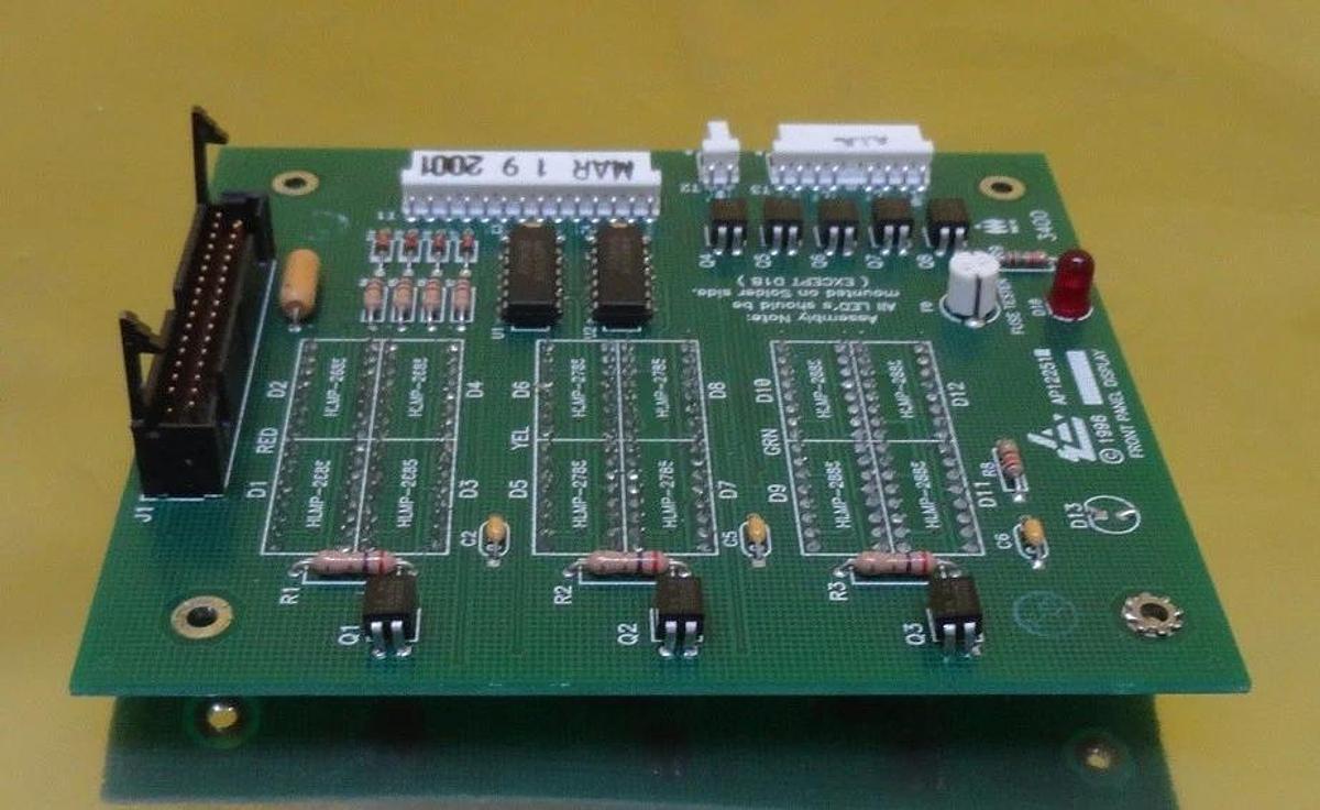 Used Air Products AP12251 Front Panel Display Board PCB Used Working