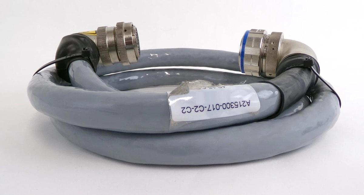 Used Alcatel Adixen A215300-017-C2-C2 Turbomolecular Pump Cable Working
