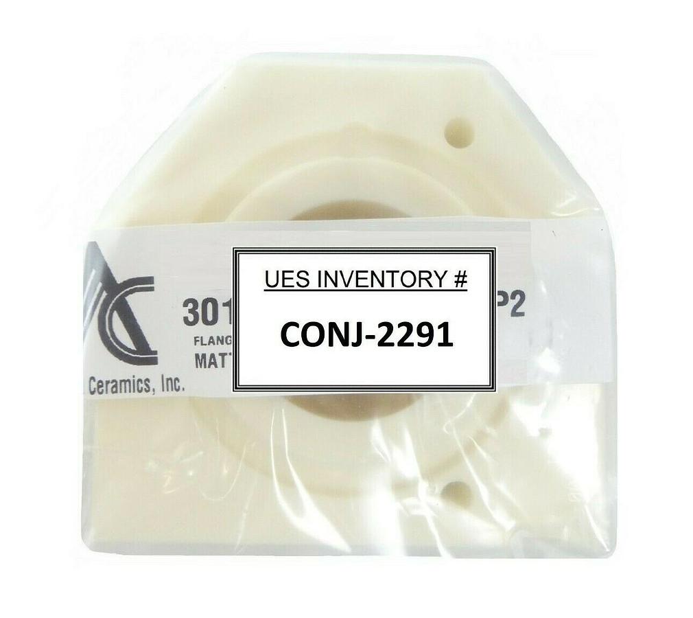 Mattson Technology 301-06476-00 Left Insulator Flange Rework Rev. P2 New Surplus