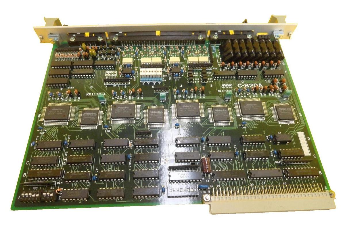 Used Melec C-820A Communications PCB Card KP1178-4 Hitachi S-9300 CD SEM Working
