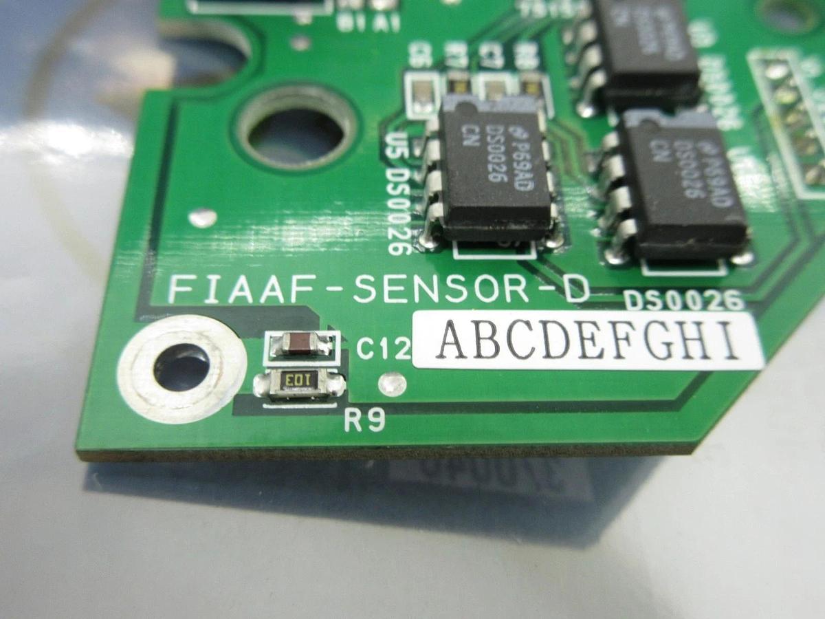 Used Nikon 4S007-664 FIAAF Sensor Interface Board PCB FIAAF-SENSOR-D NSR-S202A Used