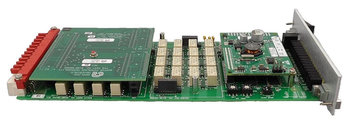 Used AMAT Applied Materials 0090-00353 Buffer Interlock PCB Card 0100-20458 Working