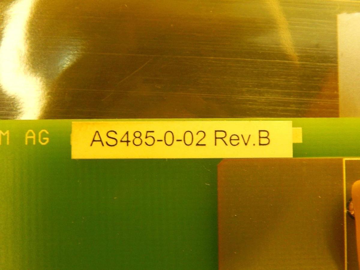 Used Alphasem AG AS485-0-02 Interface Board PCB AS485-0 Used Working
