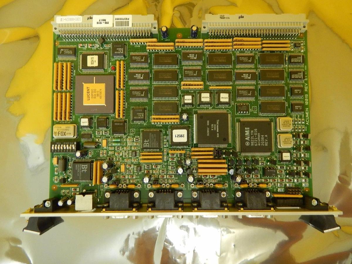 Used Acumen 200-1019 Camera VMEVC PCB Card 10019 TEL 3281-000124-11 P-8 Working Spare