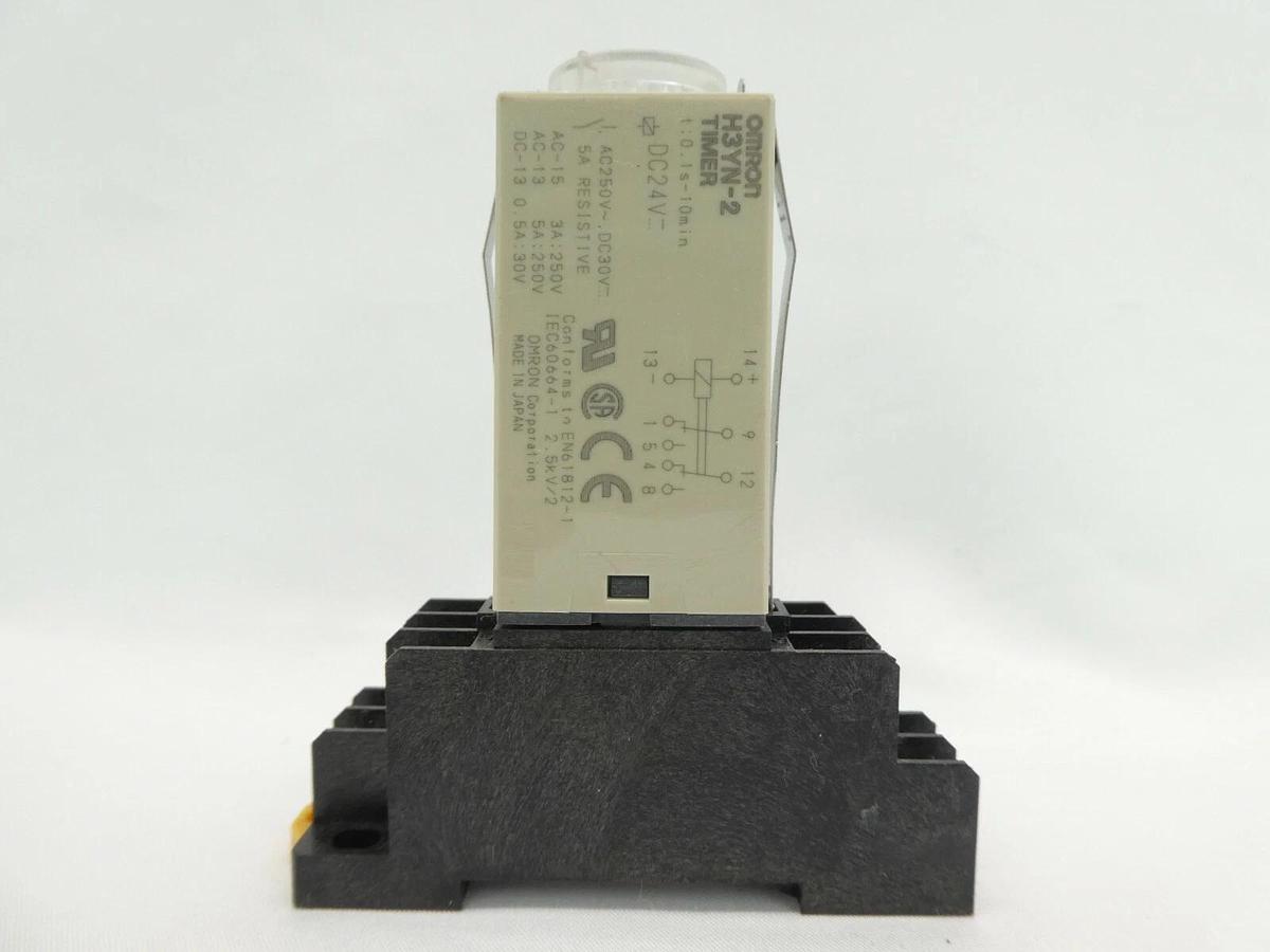 Used Omron H3YN-2 Solid-State Timer H3NY Reseller Lot of 21 Working Surplus