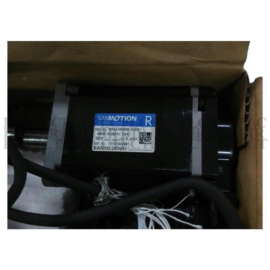 Used Sanyo Denki R2AA06040HCPBLM8 AC Servo Motor SANMOTION R Lot of 3 Working