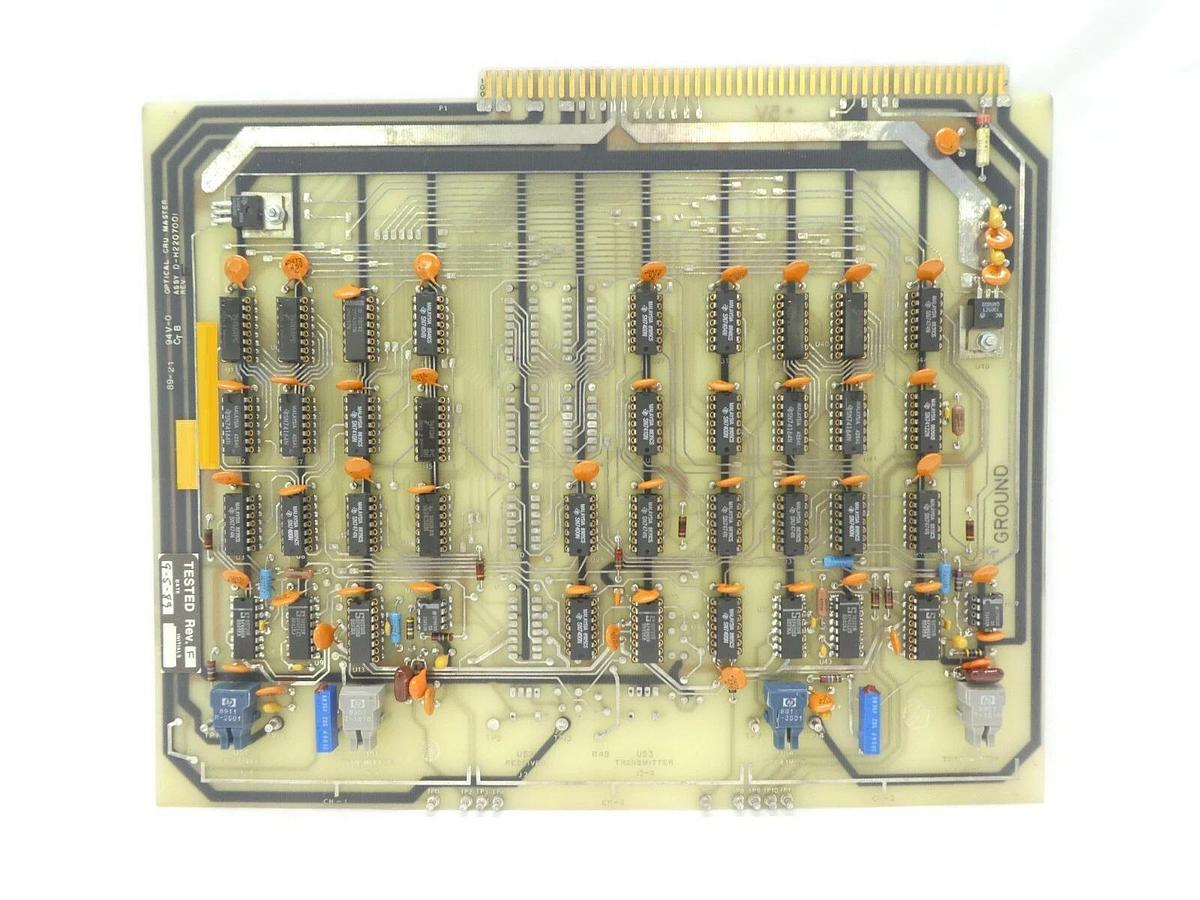 Used Varian Semiconductor VSEA D-H2207001 Optical CRU Master PCB Rev. F Working Spare