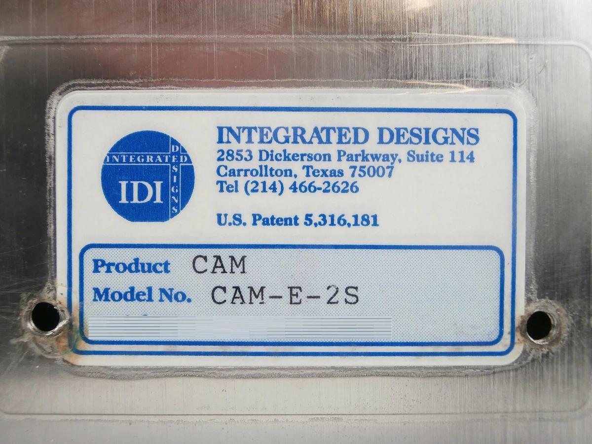 Used IDI Integrated Designs CAM-E-2S Photoresist Chemical Assist Module Working Spare