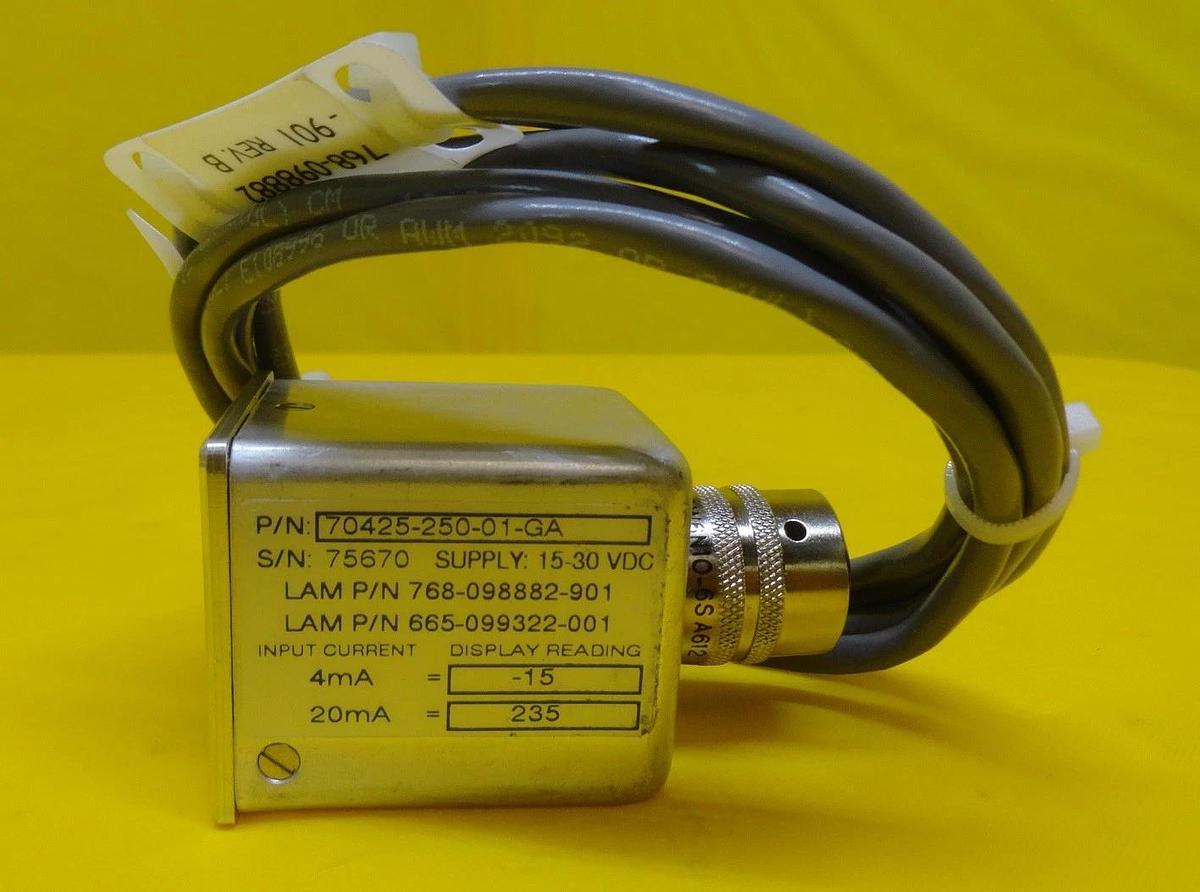 Used Precise Sensors 70425-250-01-GA Sensor Readout Used Working