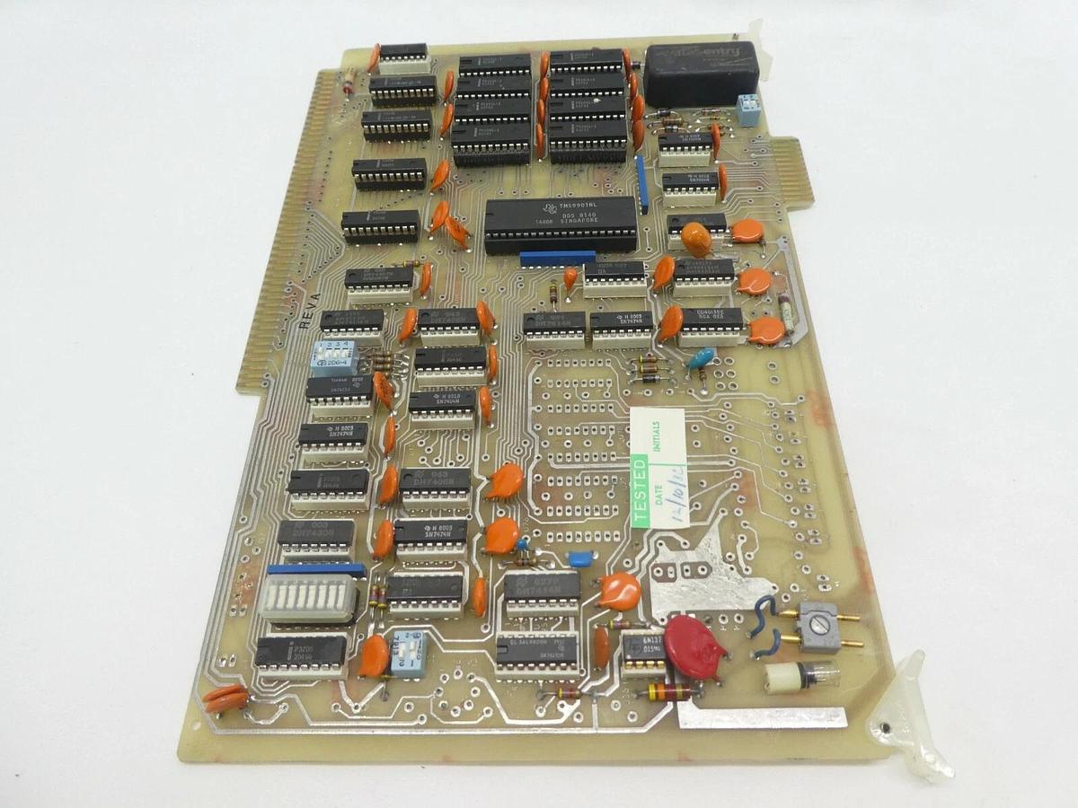 Used Varian Semiconductor VSEA D-F3831001 Power Fail/RTC PCB Card Rev. A Working
