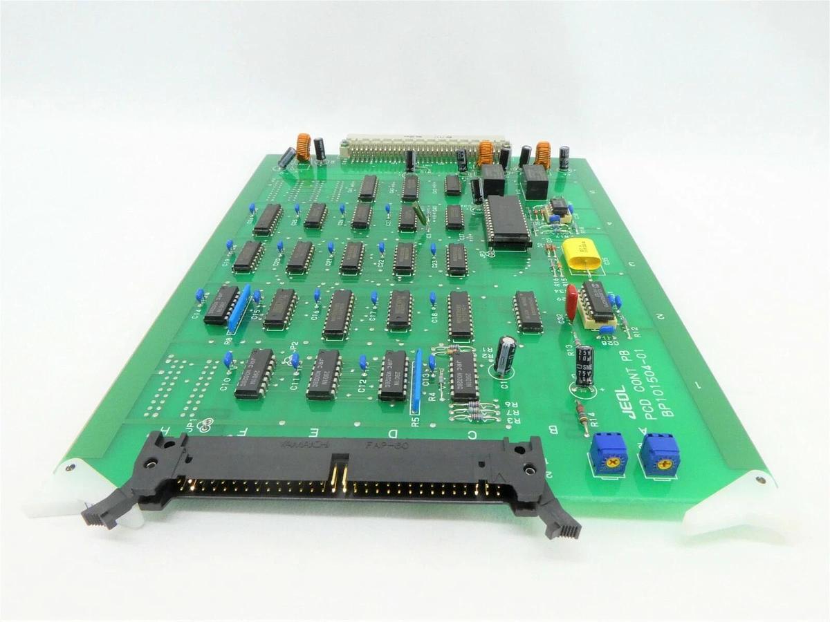 Used JEOL BP101504-01 PCD CONT PB PCB Card JWS-7555S SEM Working Spare