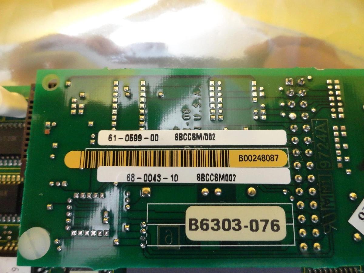 Used RadiSys 68-0061-10 Single Board Computer SBC 386/258 U43L-3 Orbot WF 736 Used