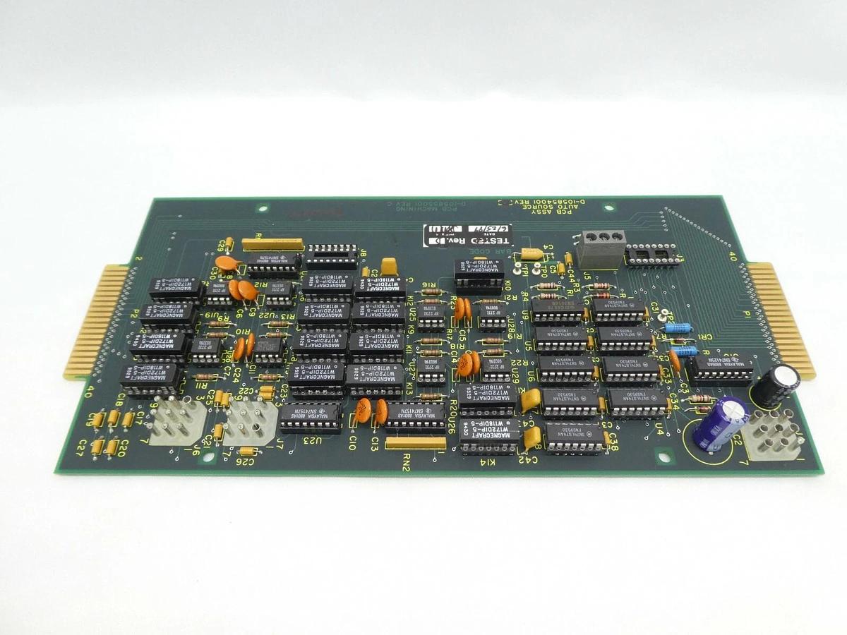 Used Varian Semiconductor VSEA D-105854001 Auto Source Board PCB Rev. D Working Spare