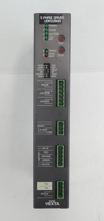 Used Oriental Motor UDK5128NA 5-Phase Driver Super VEXTA Lot of 2 Working