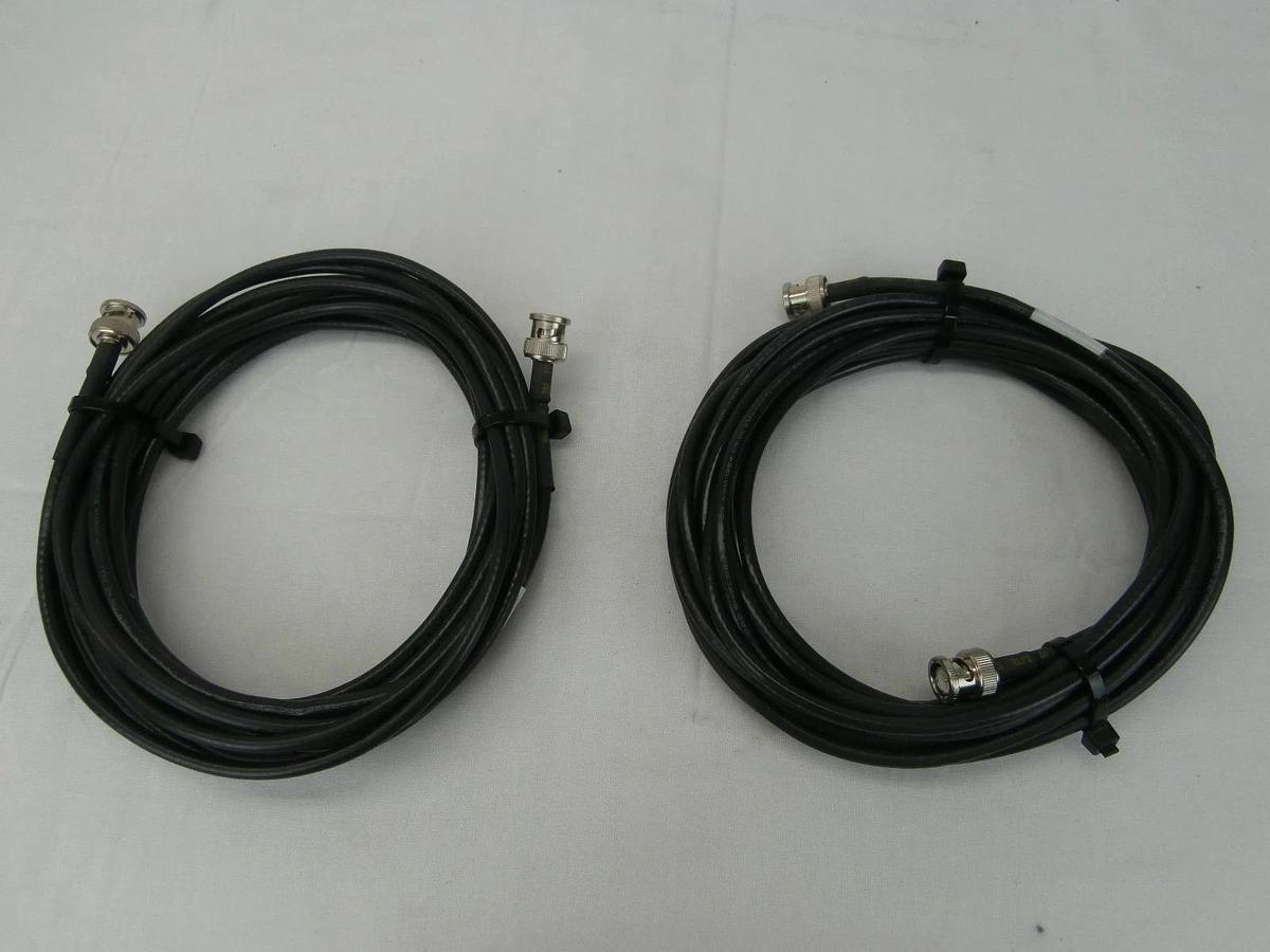 Used Merrimac PS-5-13.5/26453 RF Coaxial Phase Shifter with Cables 0260-1752-20 Used