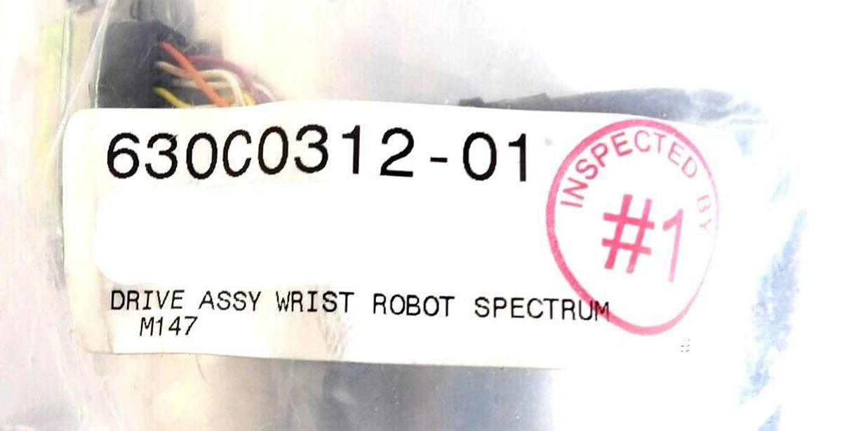 Used Semitool 630C0312-01 Spectrum Robot Wrist Drive Module Assembly Cleaned Working