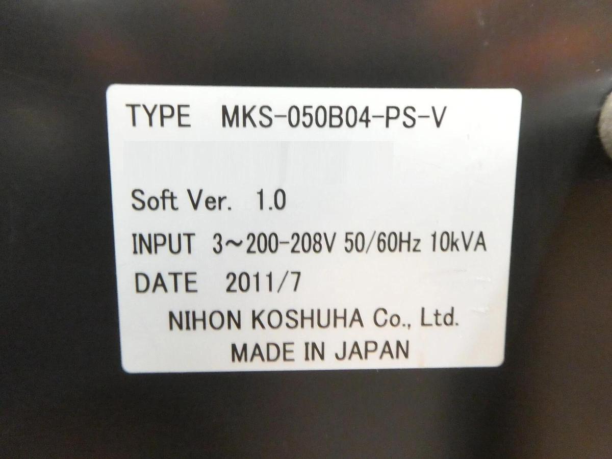 Used MKS-050B-PS Nihon Koshuha MKS-050B04-PS-V Power Supply 3Z80-000036-V3 Working