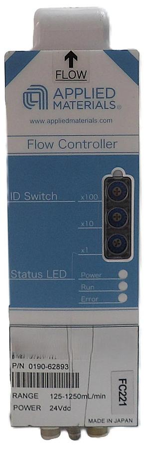 Used AMAT Applied Materials 0190-62893 Flow Controller 125-1250mL/min Working Spare