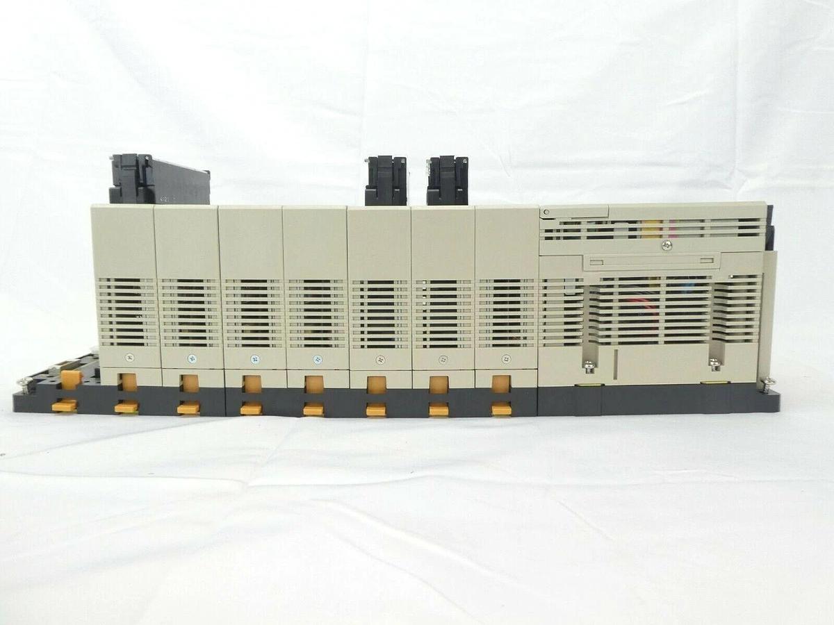 Used Omron C200H Programmable Logic Controller PLC Sysmac Microbar Trackmate Working