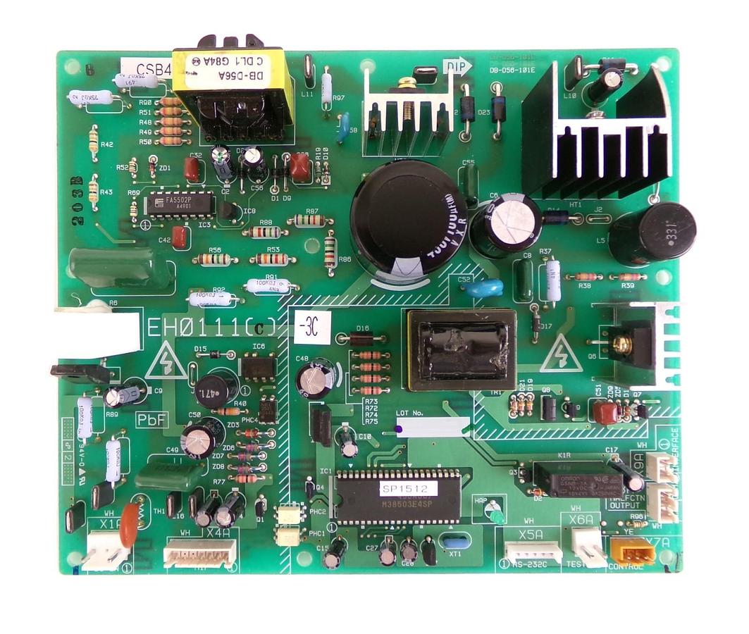 Used DIP EH0111(C)-3C Power Supply PCB EH0111 TEL 5024-000216-11 Working Surplus