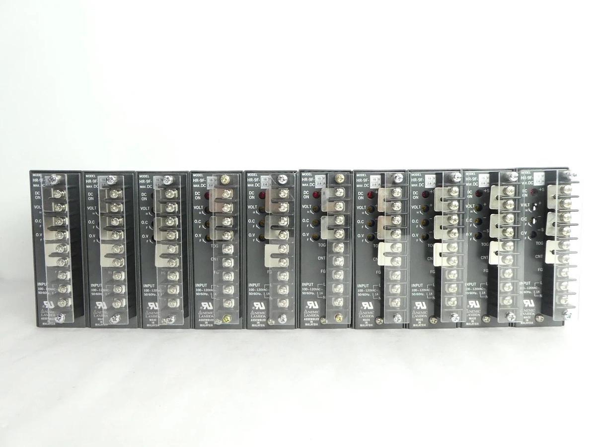 Used Nemic Lambda HR-9F Power Supply 5V 15V 24V Reseller Lot of 14 Used Working