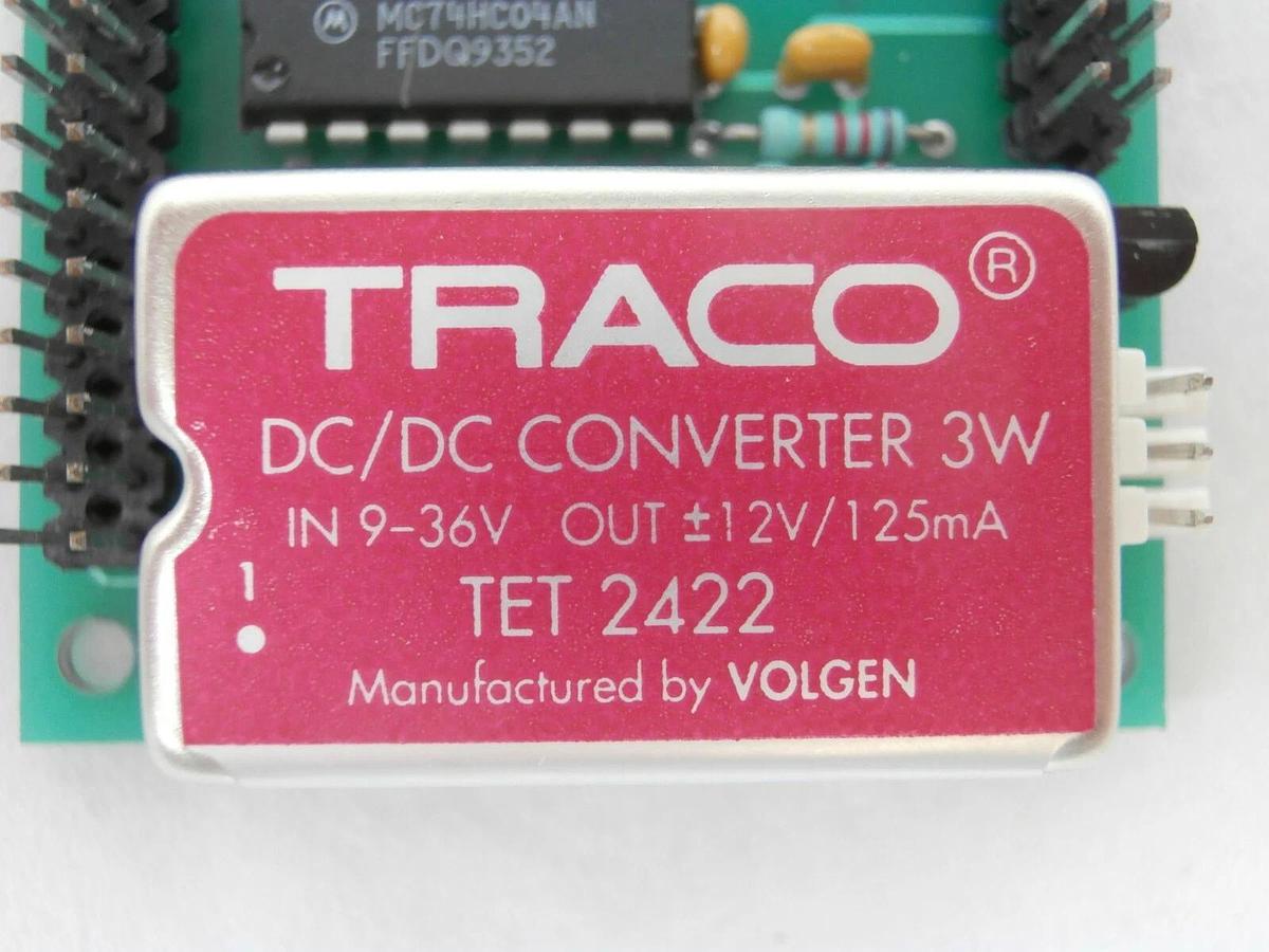 Used RECIF Technologies STD1293-16B DC/DC Converter PCB IDLW8 200mm Working Surplus