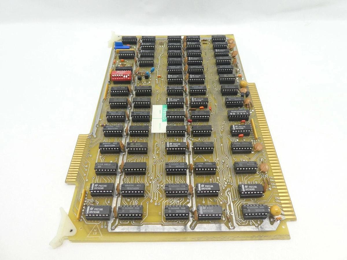 Used Varian Semiconductor VSEA D-F3898001 End Station Logic PCB Card Rev. C Working