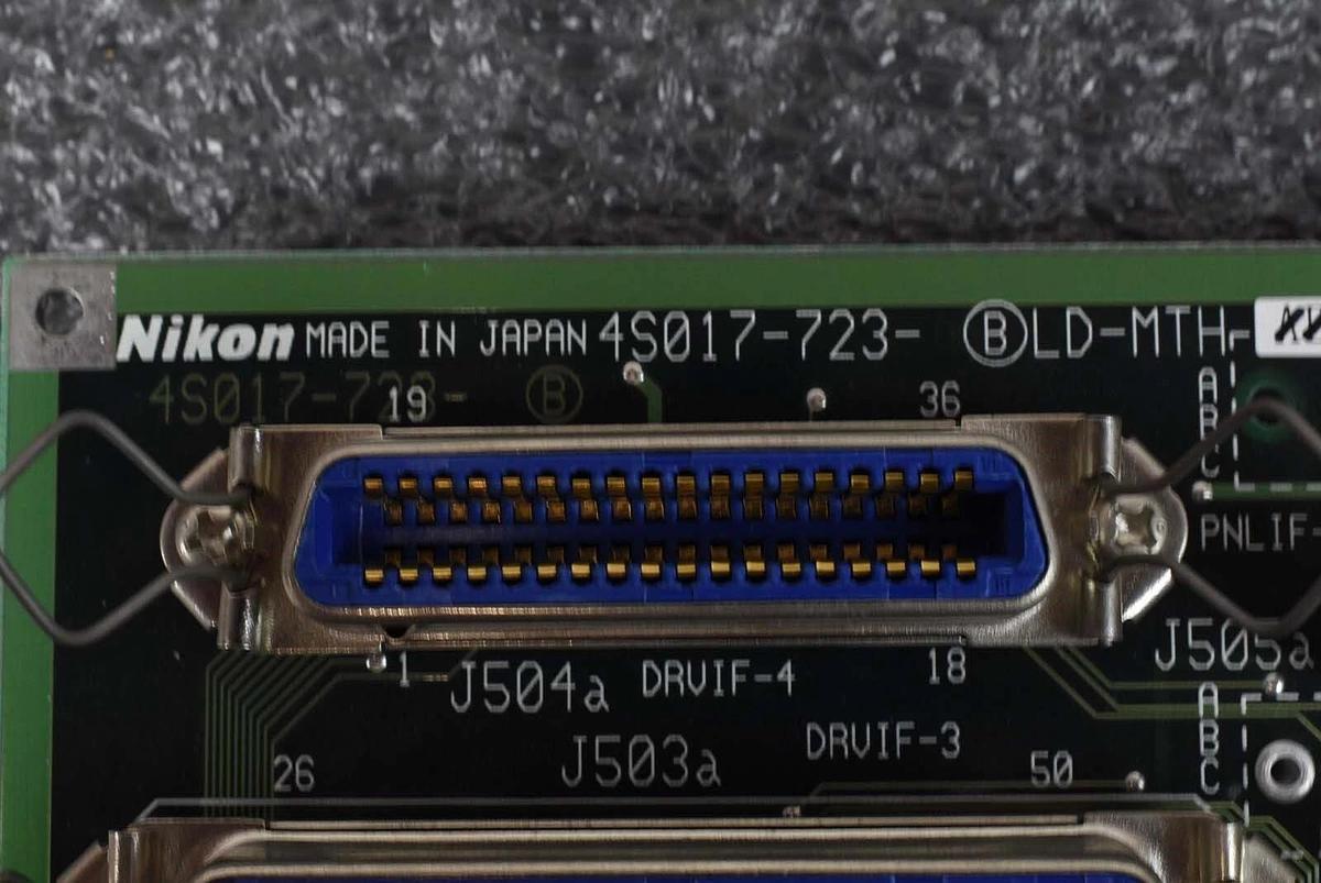 Used Nikon 4S017-723 PCB Backplane