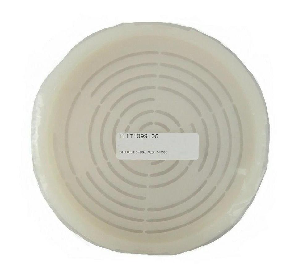 Semitool 111T1099-05 Diffuser Spiral Slot 4mm Low Acid Optimized Plate New