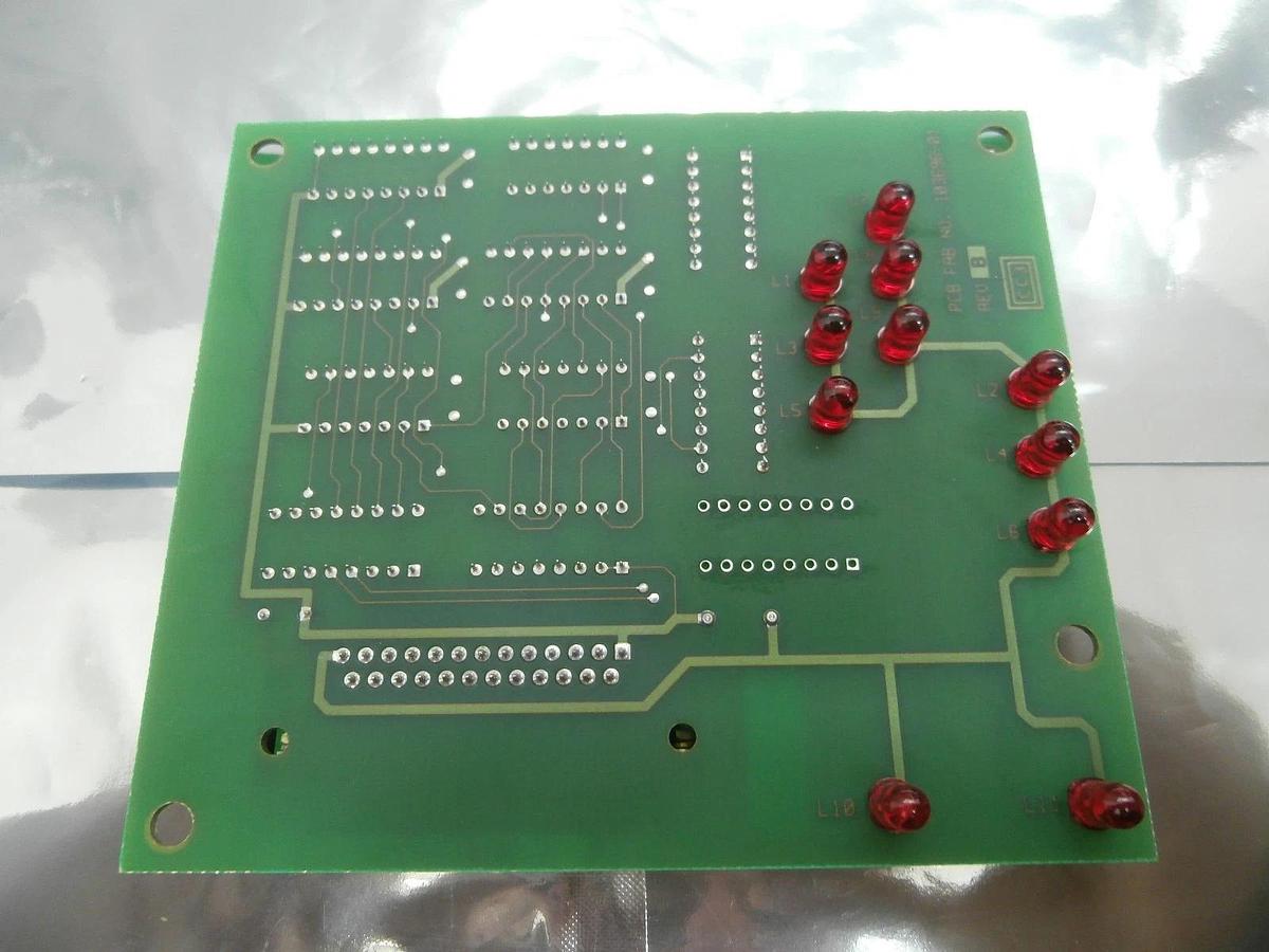 Used SVG Silicon Valley Group 600967-01 Cassette Status Panel PCB Thermco Used