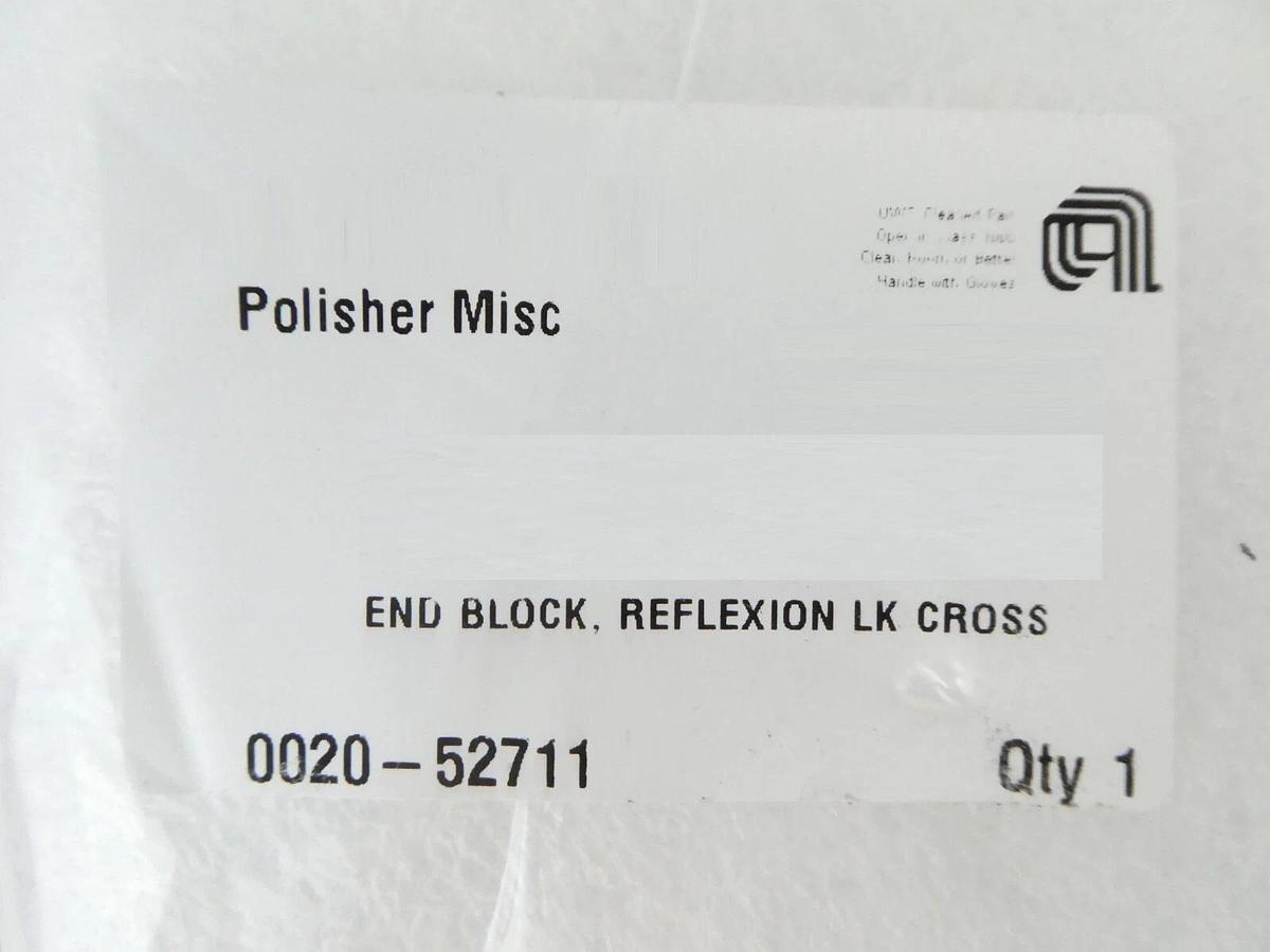 AMAT Applied Materials 0020-52711 Reflexion LK Cross End Block New Surplus