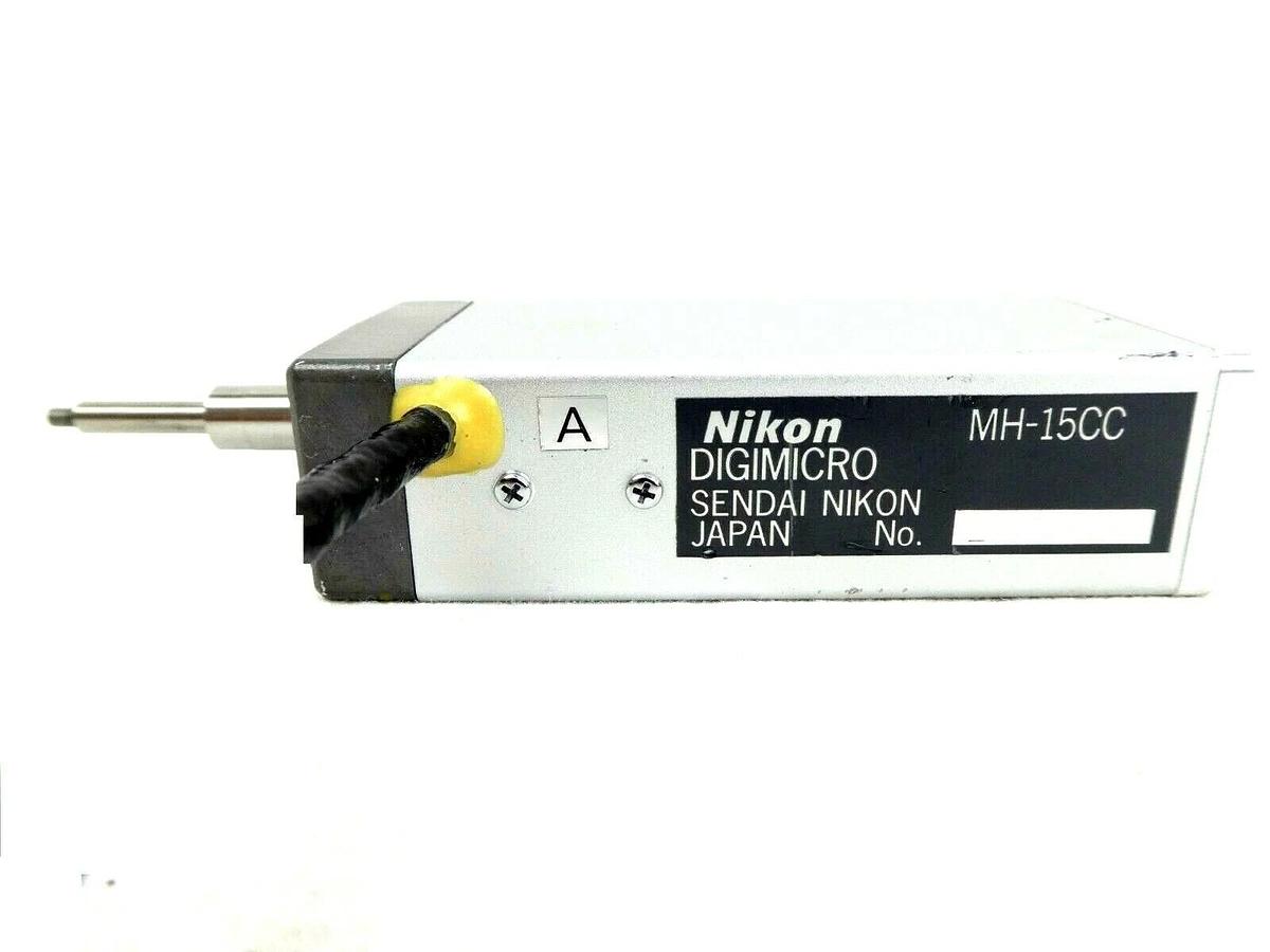 Used Nikon Precision MH-15CC Digital Micrometer DIGIMICRO NSR Series Working
