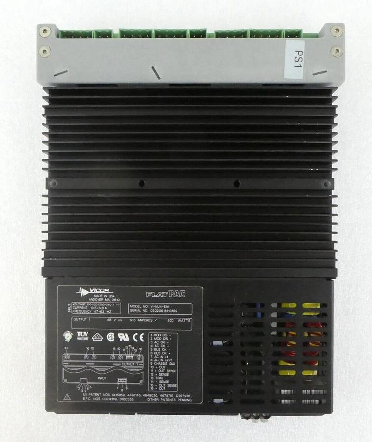 Used Vicor VI-NU4-EM Switching Power Supply FlatPAC Reseller Lot of 2 Working Surplus