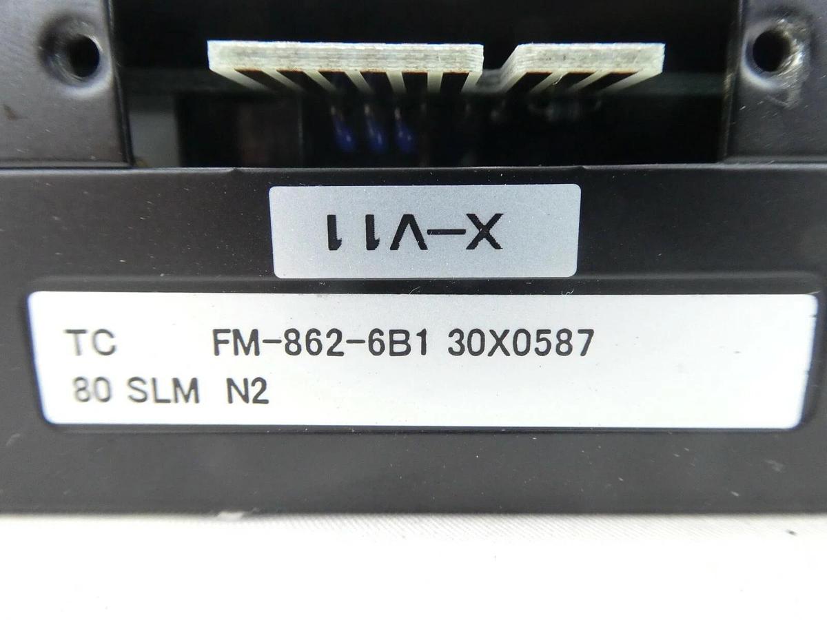 Used Aera FM-862-6B1 Mass Flow Controller MFC FM-862 80 SLM N2 Working Spare