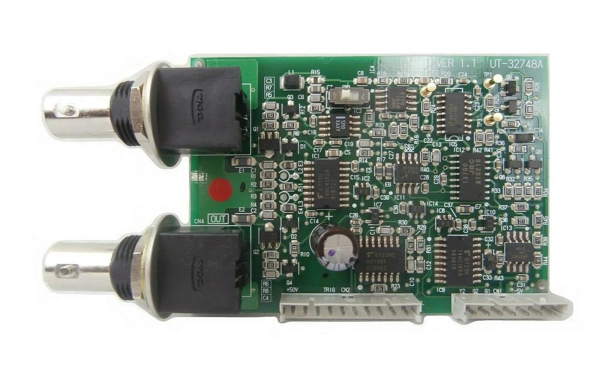 Used Tokyo Keiso UT-32748A Flowmeter I/O Interface PCB VER 1.1 TEL Lithius Working