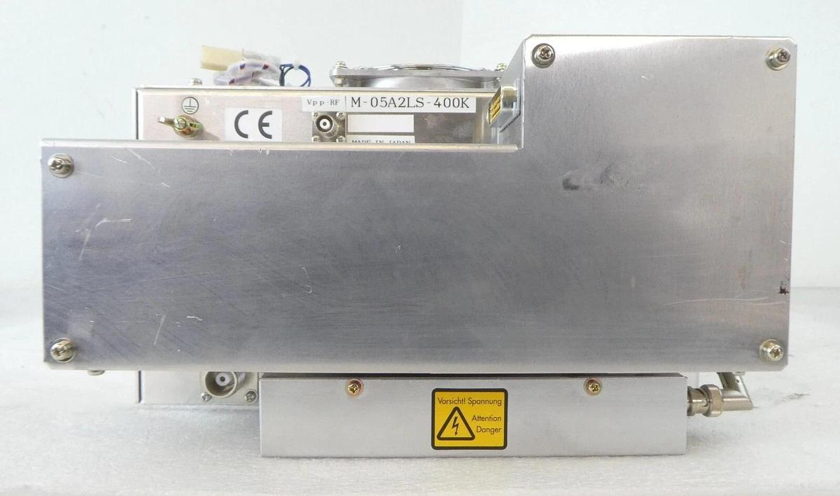 Used Pearl Kogyo M-05A2LS-400K RF Matching Box Assembly Module Working Surplus