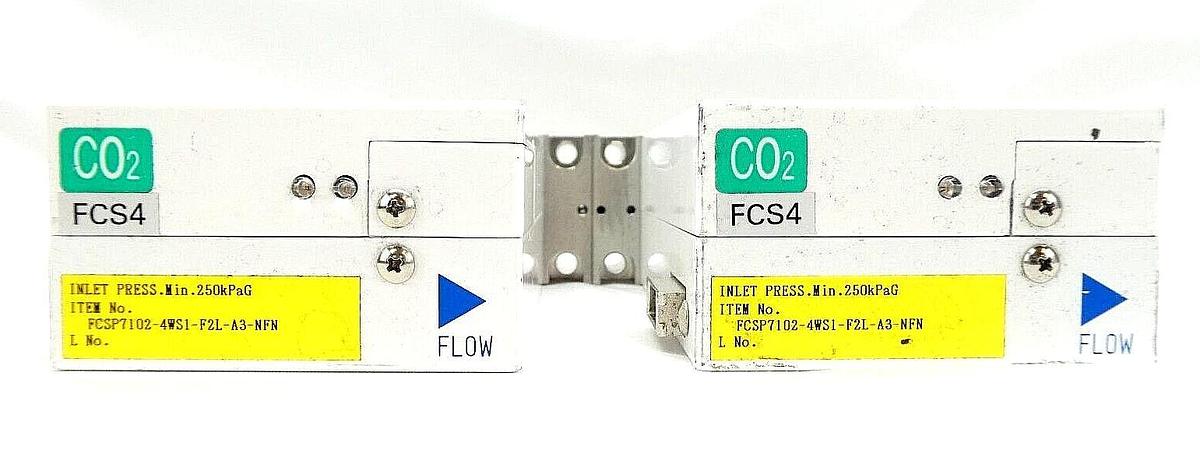 Used Fujikin P7000 Mass Flow Controller MFC Reseller Lot of 6 Working Surplus