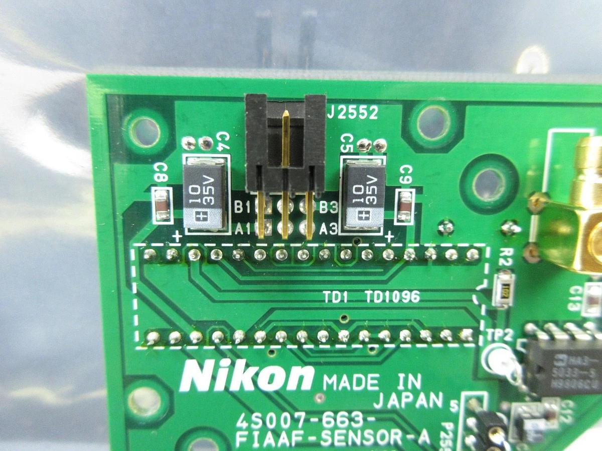 Used Nikon 4S007-663 FIAAF Sensor Board PCB FIAAF-SENSOR-A NSR-S204B Used Working